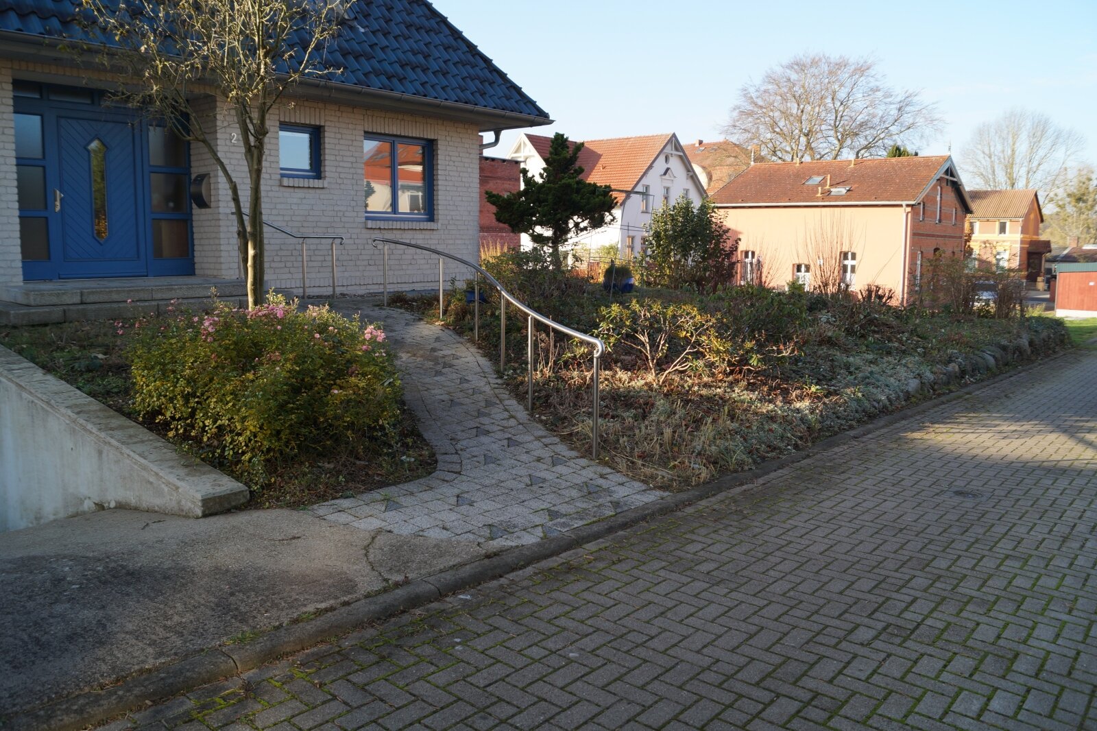 Blick in  das Wohngebiet